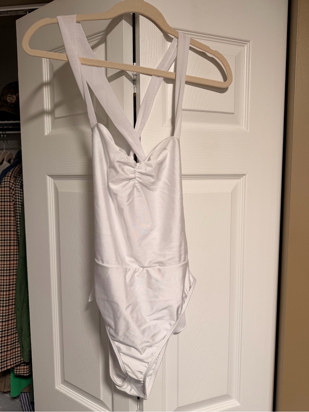 Dippin' Daisy's White One-Piece Lace Up Swimsuit - Picture 3 of 6